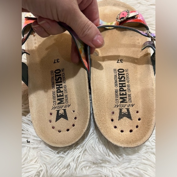 MEPHISTO Norie Sandal - size 37 US 7-7.5 - Picture 4 of 7